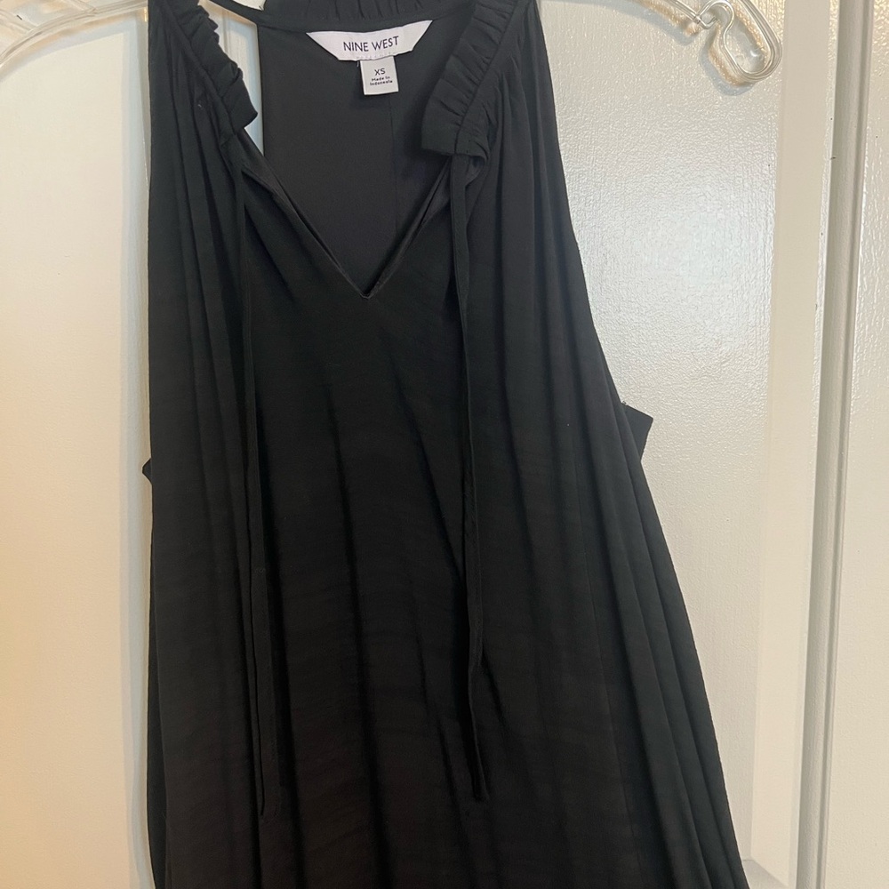 Nine West Black Maxi Dress, XS - Picture 3 of 7